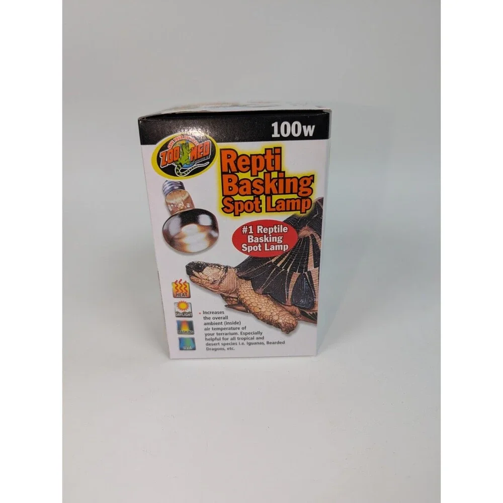Zoo Med Repti Basking Spot Lamp 100W SL-100 Reptile Heat UVA Terrarium Bulb New